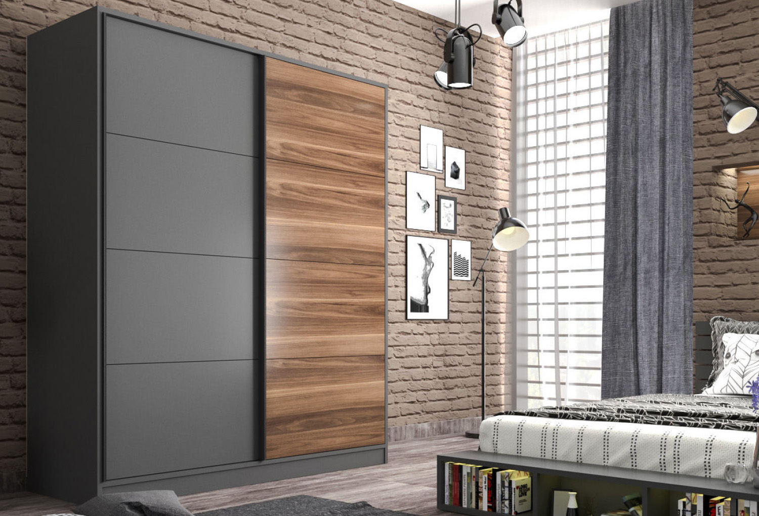 Prestij London  Sürgülü Gardırop